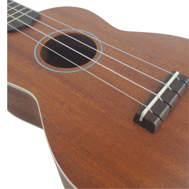 HAWAII KAI HS-50 MAHOGANY SOPRANO UKULELE WITH AQUILA STRINGS