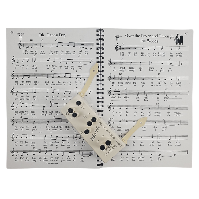 92 SONGS FOR UKULELE USING THE CHORD CHANGER (wholesale, pack of 20)